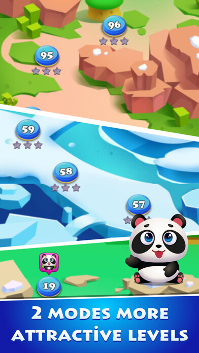 Emulate iPhone app Bubble pop cat rescue match 3 puzzle using MyAndroid