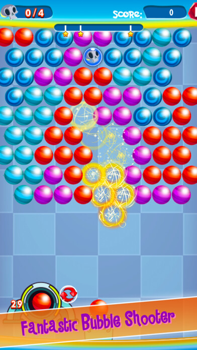 Emulate iPhone app Bubble Pop Games - Fun Addictive Shoot! using MyAndroid