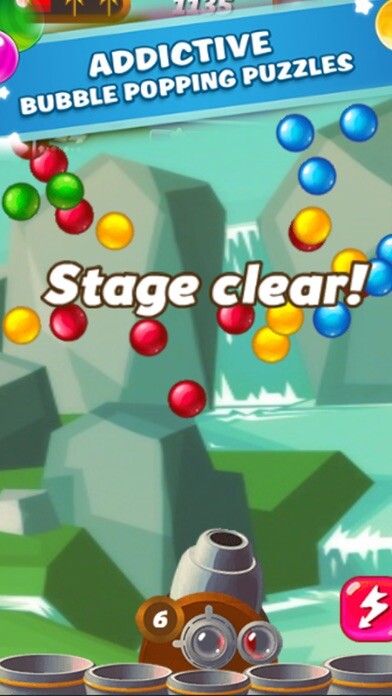 Emulate iPhone app Bubble Rainbow 2016 using MyAndroid