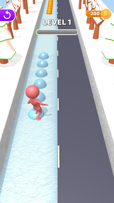 Emulate iPhone app Bubble Rush 3D!!! using MyAndroid