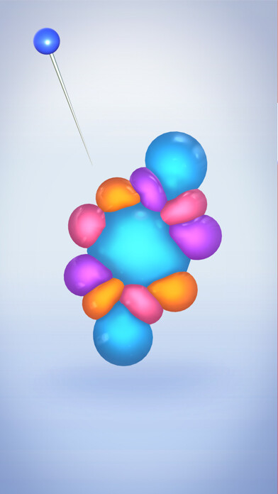 Emulate iPhone app Bubbles 3D using MyAndroid
