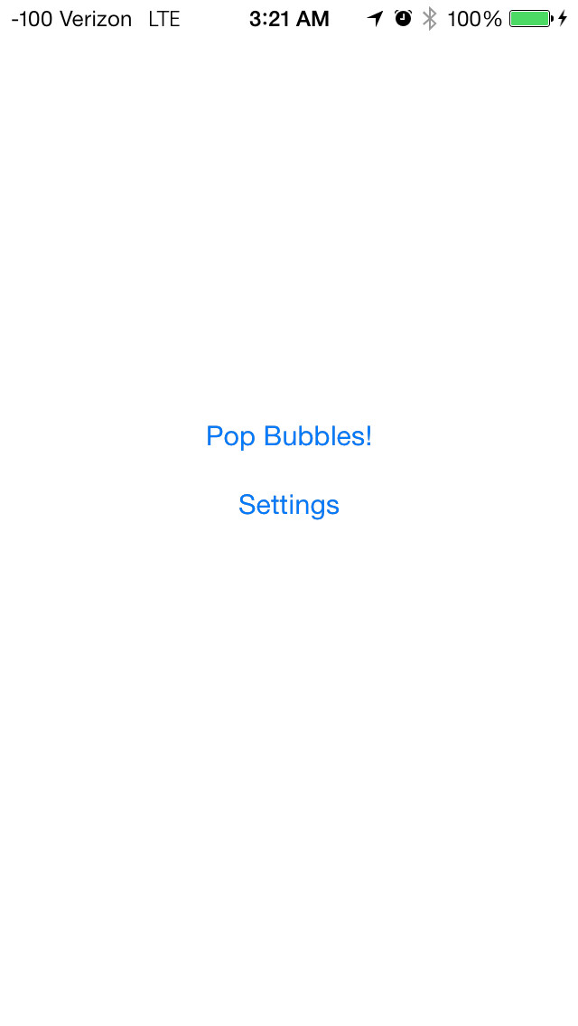 Emulate iPhone app Bubbles - Color Matching Game using MyAndroid