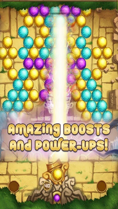 Emulate iPhone app Bubble Secret Jungle using MyAndroid