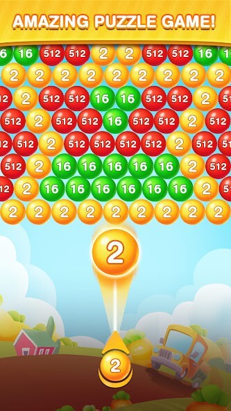 Run android online APK Bubble Shooter 2048 Ball from MyAndroid or emulate Bubble Shooter 2048 Ball using MyAndroid