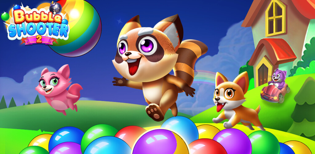 Run android online APK Bubble Shooter 2 ：Pets Home from MyAndroid or emulate Bubble Shooter 2 ：Pets Home using MyAndroid
