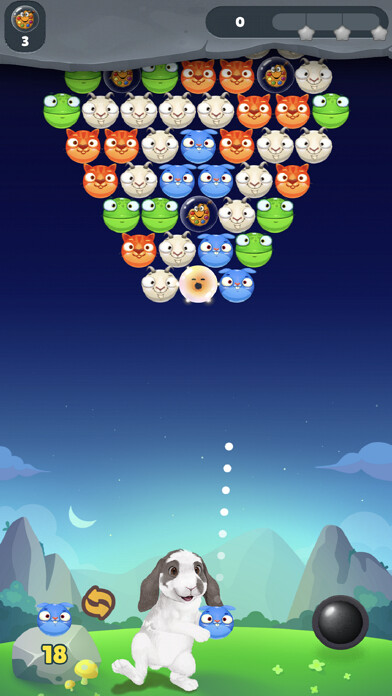 Emulate iPhone app Bubble Shooter- Bini the Bunny using MyAndroid Emulate iPhone app Bubble Shooter- Bini the Bunny using MyAndroid