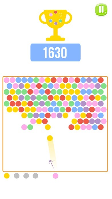 Emulate iPhone app Bubble Shooter : Colors Game using MyAndroid Emulate iPhone app Bubble Shooter : Colors Game using MyAndroid
