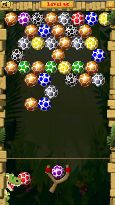 Emulate iPhone app Bubble Shooter  - Cool Game using MyAndroid