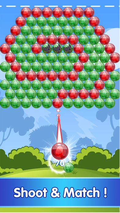 Emulate iPhone app Bubble Shooter Dragon Rescue using MyAndroid Emulate iPhone app Bubble Shooter Dragon Rescue using MyAndroid