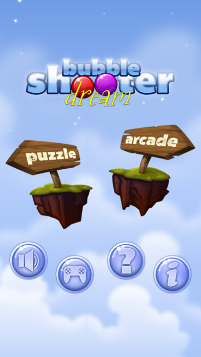 Emulate iPhone app Bubble Shooter Dream using MyAndroid
