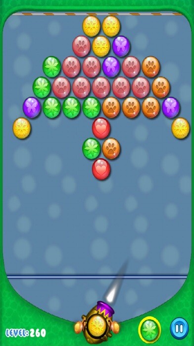 Emulate iPhone app Bubble Shooter Extreme using MyAndroid