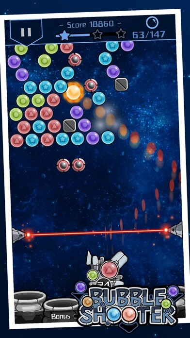 Emulate iPhone app Bubble Shooter MM using MyAndroid Emulate iPhone app Bubble Shooter MM using MyAndroid