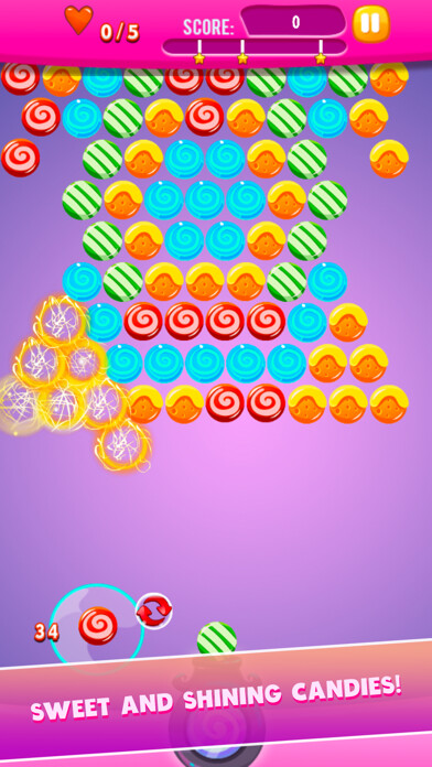 Emulate iPhone app Bubble Shooter New Game Arcade using MyAndroid Emulate iPhone app Bubble Shooter New Game Arcade using MyAndroid
