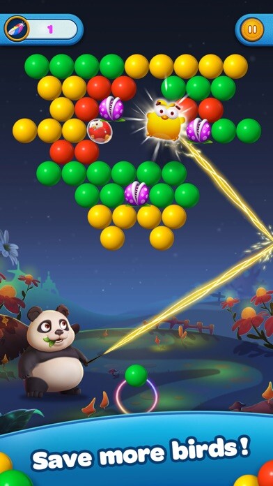 Emulate iPhone app Bubble Shooter Panda Crush using MyAndroid Emulate iPhone app Bubble Shooter Panda Crush using MyAndroid