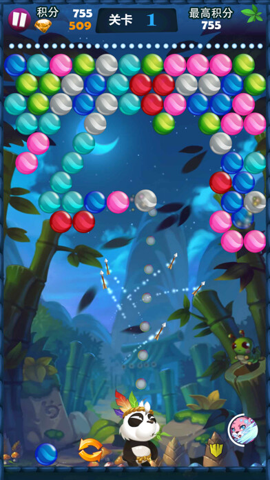 Emulate iPhone app Bubble Shooter:Panda Revenge using MyAndroid Emulate iPhone app Bubble Shooter:Panda Revenge using MyAndroid