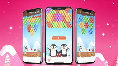 Emulate iPhone app Bubble Shooter - Penguin Pop using MyAndroid Emulate iPhone app Bubble Shooter - Penguin Pop using MyAndroid