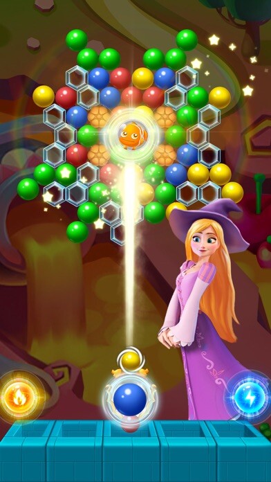 Emulate iPhone app Bubble Shooter -Pop balloon using MyAndroid