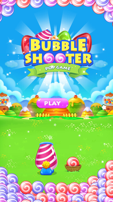 Emulate iPhone app Bubble Shooter Pop Game puzzle using MyAndroid