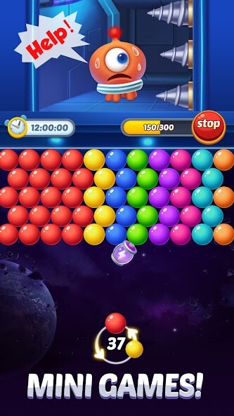 Run android online APK Bubble Shooter - Space Pop from MyAndroid or emulate Bubble Shooter - Space Pop using MyAndroid