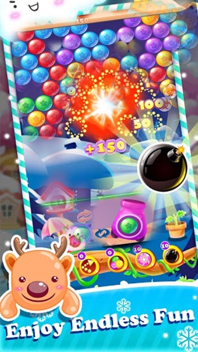 Emulate iPhone app Bubble Shooter Winter Edition using MyAndroid Emulate iPhone app Bubble Shooter Winter Edition using MyAndroid