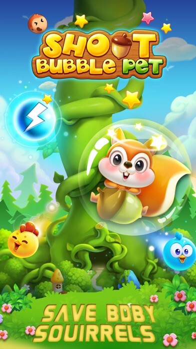 Emulate iPhone app Bubble Shoot Pet using MyAndroid