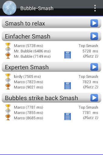 Run android online APK Bubble Smash from MyAndroid or emulate Bubble Smash using MyAndroid