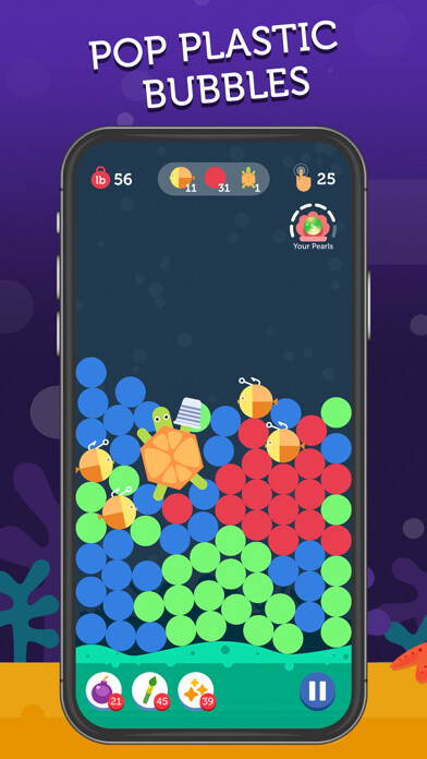 Emulate iPhone app Bubblesome – Clean the Ocean! using MyAndroid Emulate iPhone app Bubblesome – Clean the Ocean! using MyAndroid