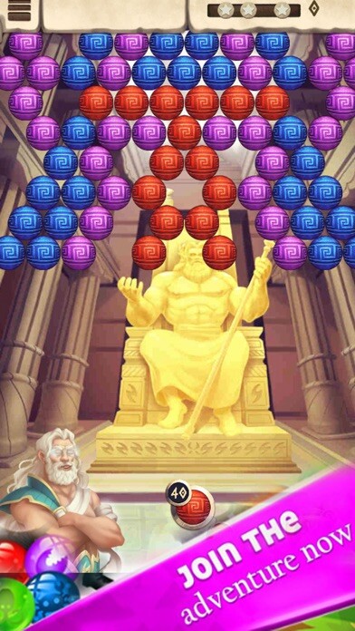 Emulate iPhone app Bubble Spinner Deluxe using MyAndroid