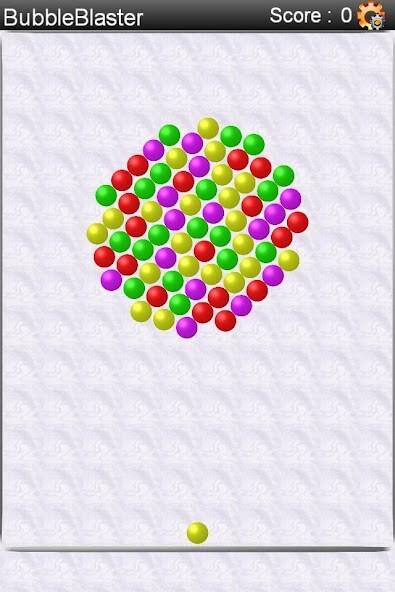 Emulate iPhone app Bubble Swirl using MyAndroid