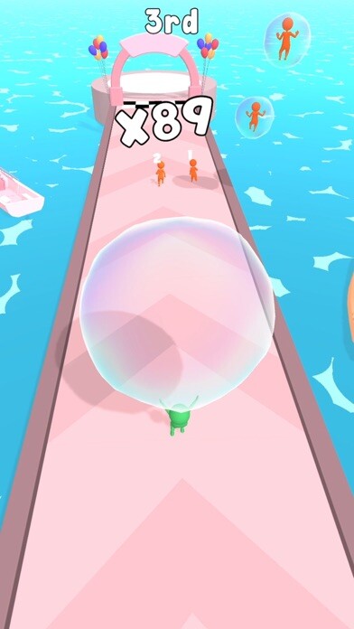 Emulate iPhone app Bubble Thrower using MyAndroid