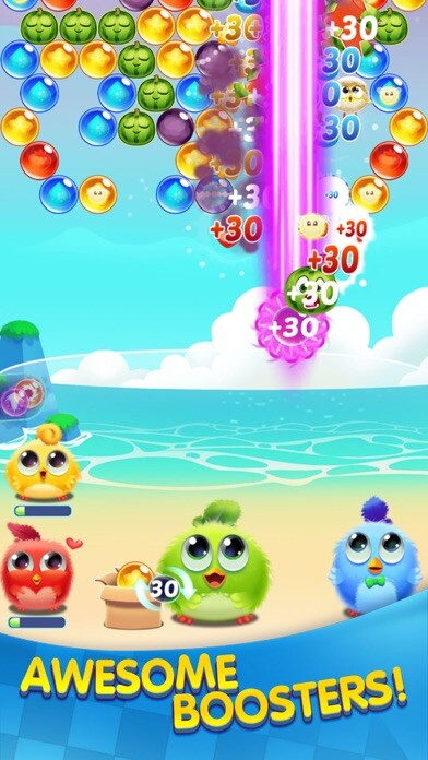 Emulate iPhone app Bubble Wings: Bubble Shooter using MyAndroid