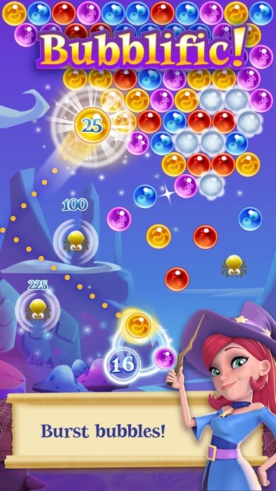 Emulate iPhone app Bubble Witch 2 Saga using MyAndroid