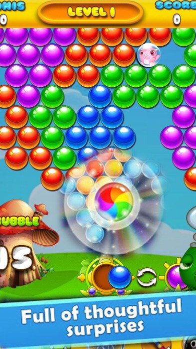 Emulate iPhone app Bubble Wonders - Pop Bubbles using MyAndroid Emulate iPhone app Bubble Wonders - Pop Bubbles using MyAndroid