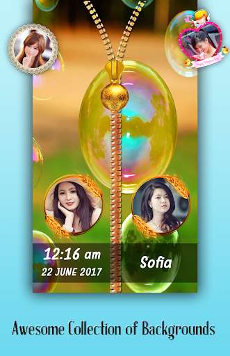 Run android online APK Bubble Zipper Lock Screen from MyAndroid or emulate Bubble Zipper Lock Screen using MyAndroid