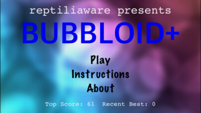 Emulate iPhone app BubbloidPlus using MyAndroid