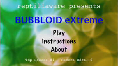 Emulate iPhone app BubbloidX using MyAndroid