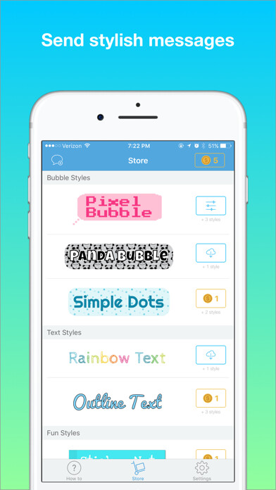 Emulate iPhone app Bubbly - Send Customized Stylish Message Bubbles using MyAndroid Emulate iPhone app Bubbly - Send Customized Stylish Message Bubbles using MyAndroid