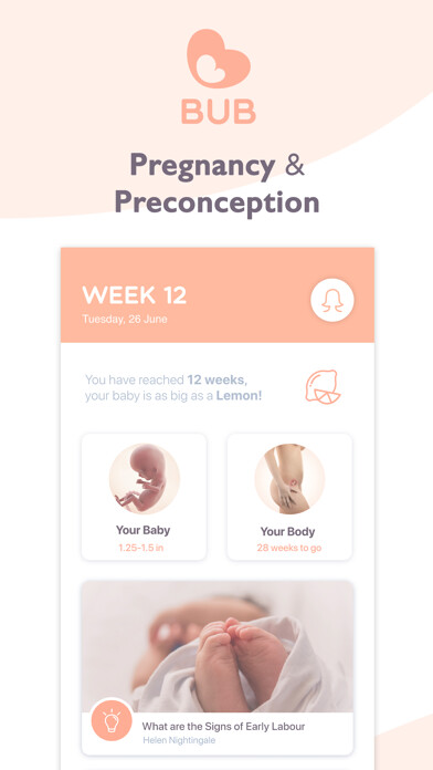 Emulate iPhone app BUB - Pregnancy Companion using MyAndroid Emulate iPhone app BUB - Pregnancy Companion using MyAndroid