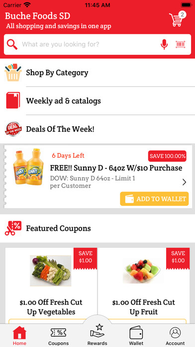 Emulate iPhone app Buche Foods SD using MyAndroid Emulate iPhone app Buche Foods SD using MyAndroid