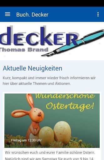 Run android online APK Buchhandlung Decker from MyAndroid or emulate Buchhandlung Decker using MyAndroid