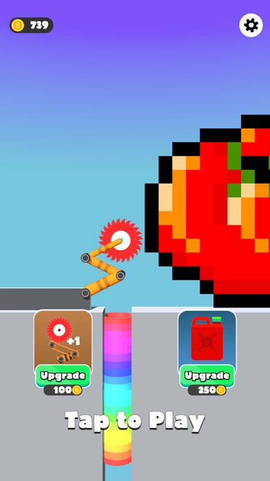 Emulate iPhone app Bucket Crush: Crasher Game using MyAndroid