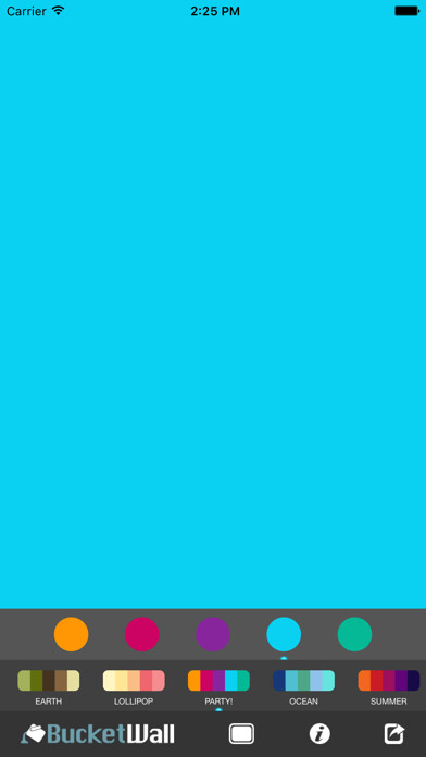Emulate iPhone app BucketWall - Solid Color or Gradient Color Wallpapers using MyAndroid Emulate iPhone app BucketWall - Solid Color or Gradient Color Wallpapers using MyAndroid