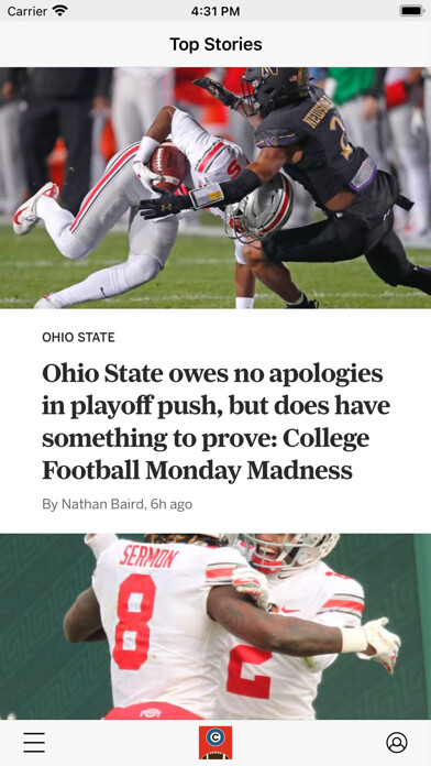Emulate iPhone app Buckeyes Football News using MyAndroid Emulate iPhone app Buckeyes Football News using MyAndroid