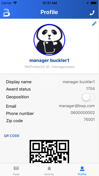 Emulate iPhone app Buckler XP using MyAndroid