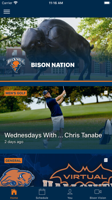 Emulate iPhone app Bucknell Athletics using MyAndroid Emulate iPhone app Bucknell Athletics using MyAndroid
