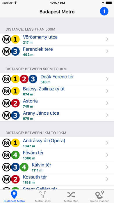 Emulate iPhone app Budapest Metro - Subway using MyAndroid