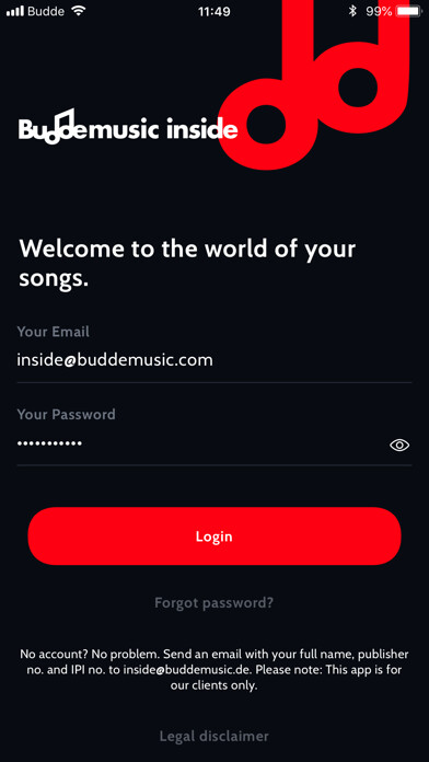 Emulate iPhone app Budde Music using MyAndroid Emulate iPhone app Budde Music using MyAndroid