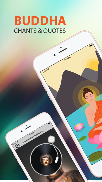 Emulate iPhone app Buddha Chants & Wallpapers using MyAndroid