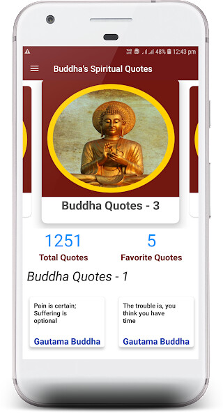 Run android online APK Buddhas Spiritual Quotes : 1K from MyAndroid or emulate Buddhas Spiritual Quotes : 1K using MyAndroid