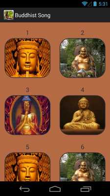 Emulate Android APK Buddhist Song and Ringtone